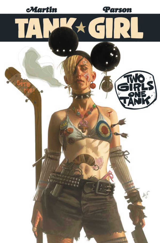 Tank Girl 2 Girls 1 Tank TPB (Mature)