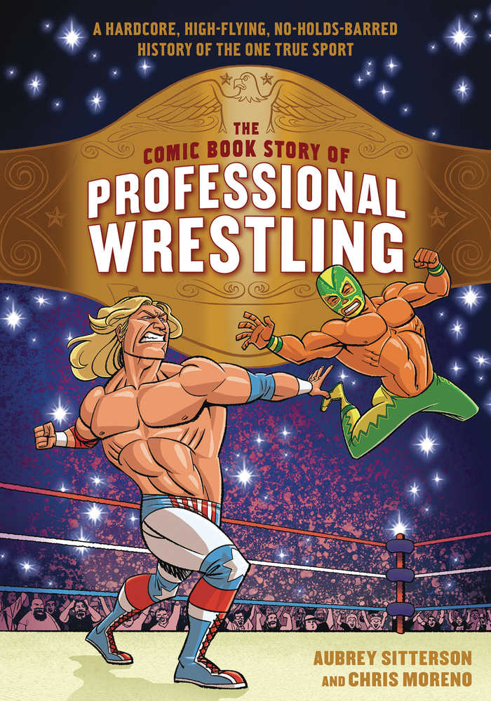 Comic Book Story Of Professional Wrestling Graphic Novel