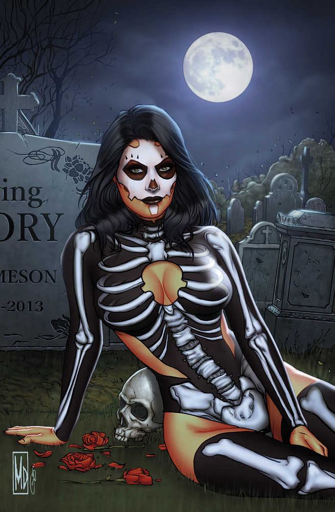 Grimm Fairy Tales Presents Horror Pinup 2022 Cover D Dipascale