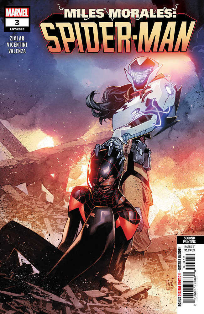 Miles Morales: Spider-Man 3 Dike Ruan 2nd Print Variant