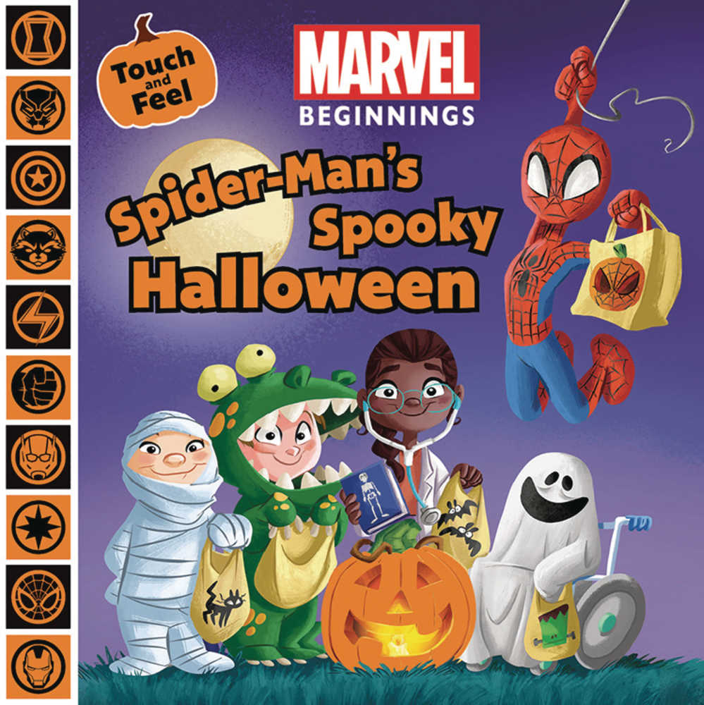 Marvel Beginnings Spidermans Spooky Halloween Board Book
