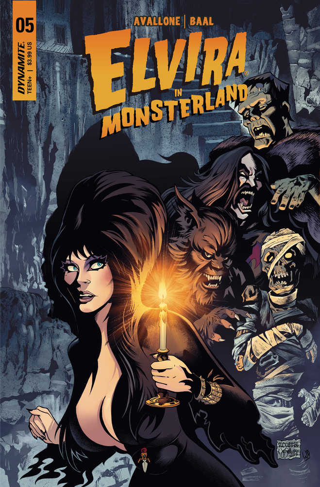 Elvira In Monsterland #5 Cover A Acosta