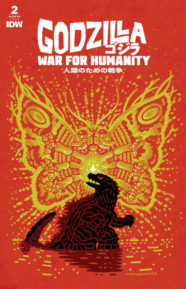 Godzilla: The War For Humanity #2 Cover A (Maclean)