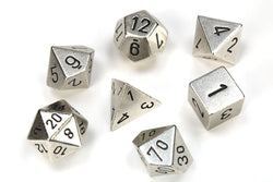 Solid Metal Polyhedral 7-Die Set