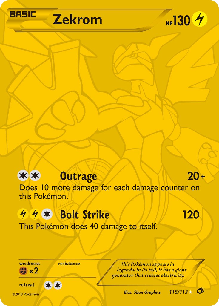 Zekrom (51/113) [Black & White: Legendary Treasures]