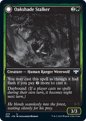 Oakshade Stalker // Moonlit Ambusher [Innistrad: Double Feature]