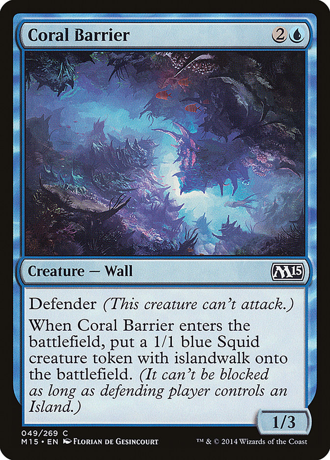 Coral Barrier [Magic 2015]