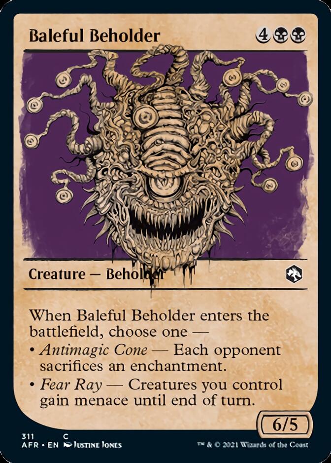 Baleful Beholder (Showcase) [Dungeons & Dragons: Adventures in the For