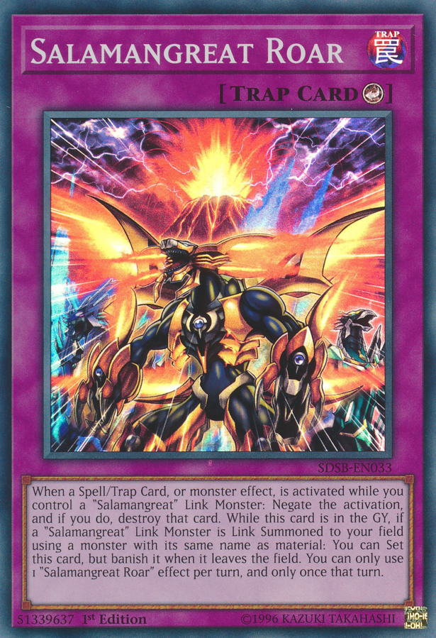 salamangreat yugioh cards Salamangreat Roar [SDSB-EN033] Super Rare