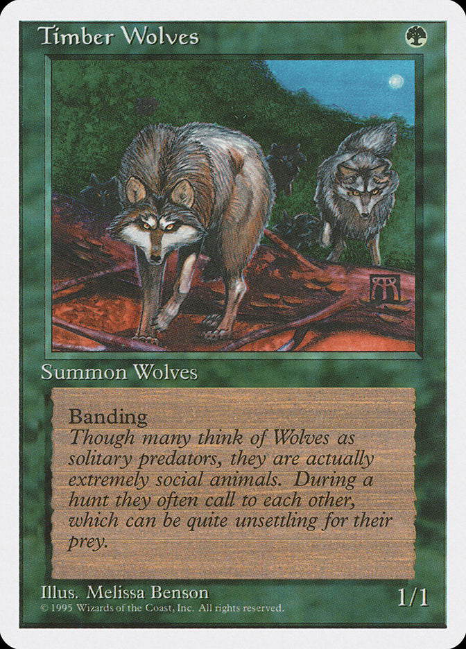 Timber Wolves [Fourth Edition]