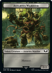 Spawn // Astartes Warrior Double-Sided Token [Universes Beyond: Warhammer 40,000 Tokens]