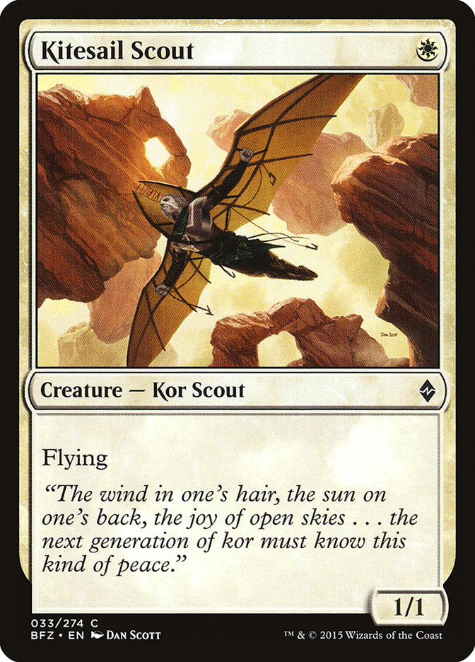 Kitesail Scout [Battle for Zendikar]