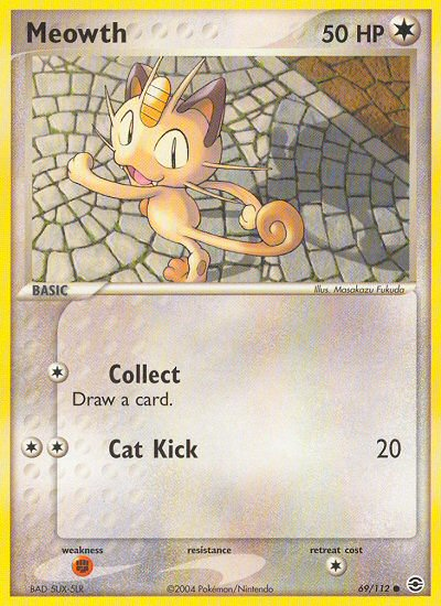 Meowth (69/112) [EX: FireRed & LeafGreen]