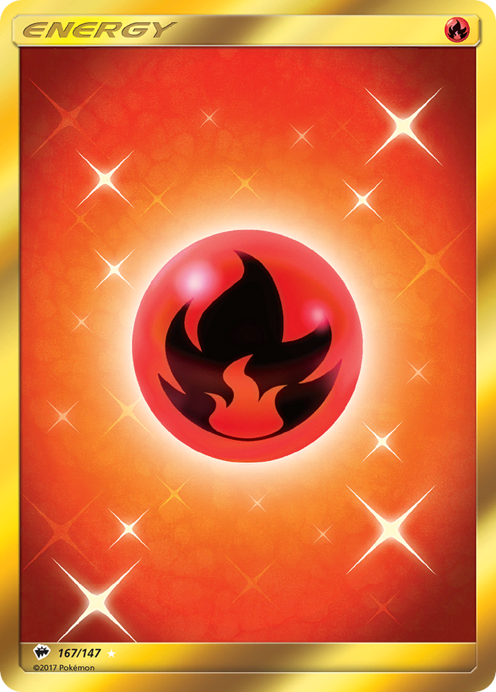 Fire Energy (167/147) [Sun & Moon: Burning Shadows]