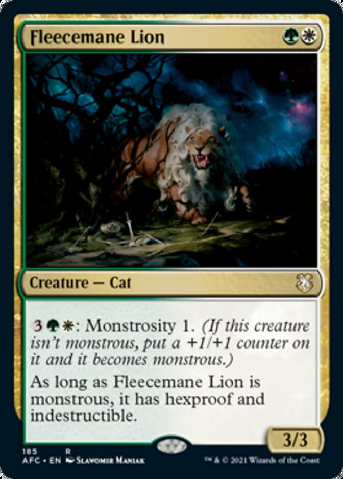 Fleecemane Lion [Dungeons & Dragons: Adventures in the Forgotten Realm
