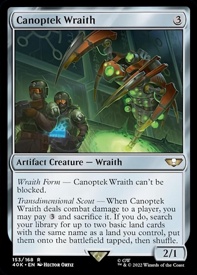 Canoptek Wraith (Surge Foil) [Universes Beyond: Warhammer 40,000]