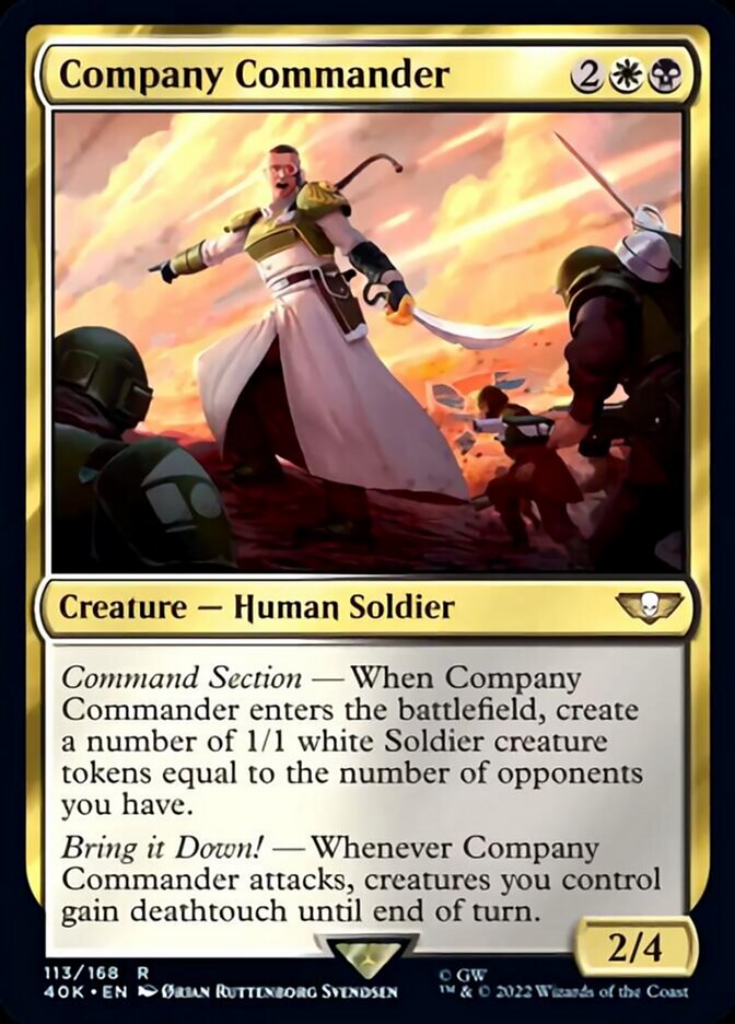 Company Commander [Universes Beyond: Warhammer 40,000]
