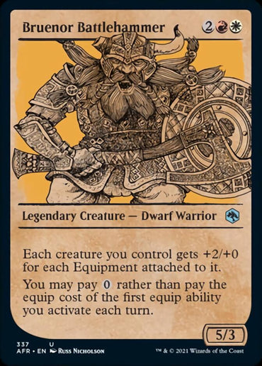 Bruenor Battlehammer (Showcase) [Dungeons & Dragons: Adventures in the Forgotten Realms]