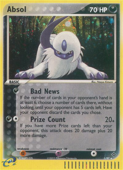 Absol (1/97) [EX: Dragon]