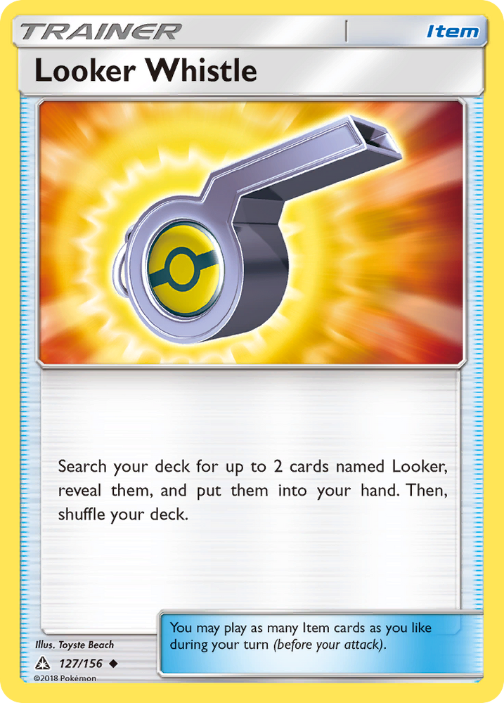 Looker Whistle (127/156) [Sun & Moon: Ultra Prism]