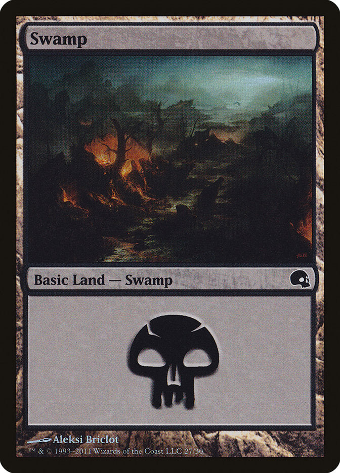Swamp (27) [Premium Deck Series: Graveborn]