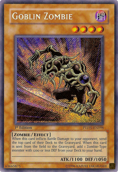 Goblin Zombie [PTDN-EN098] Secret Rare