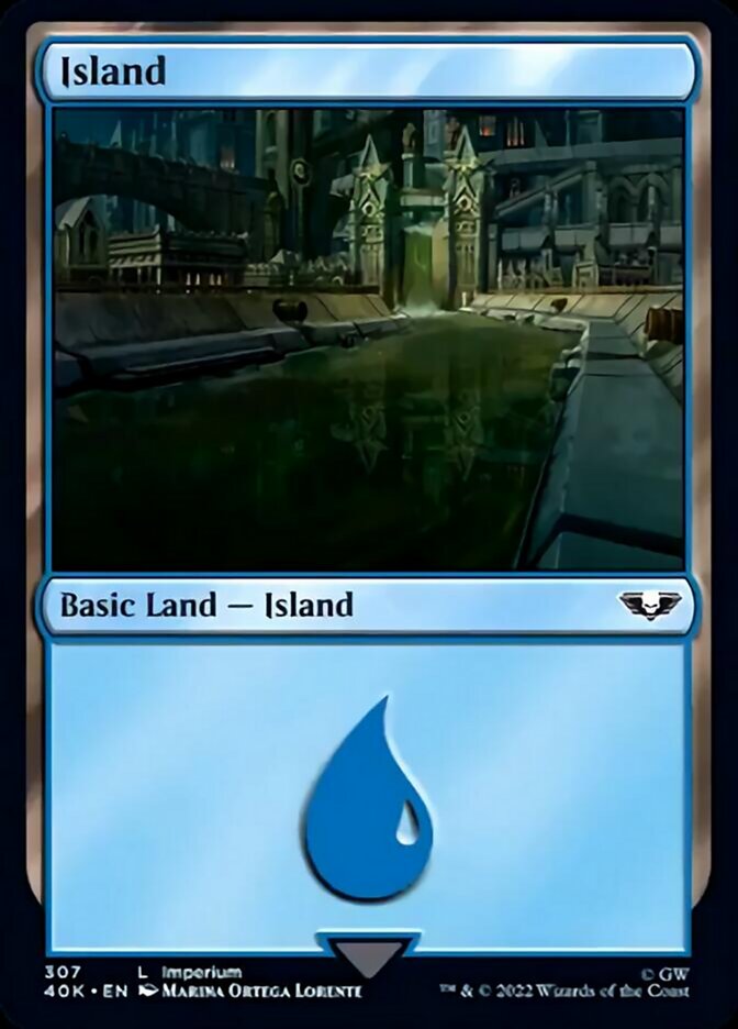 Island (307) [Universes Beyond: Warhammer 40,000]