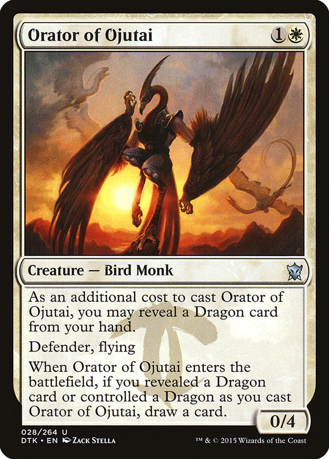 Orator of Ojutai [Dragons of Tarkir]