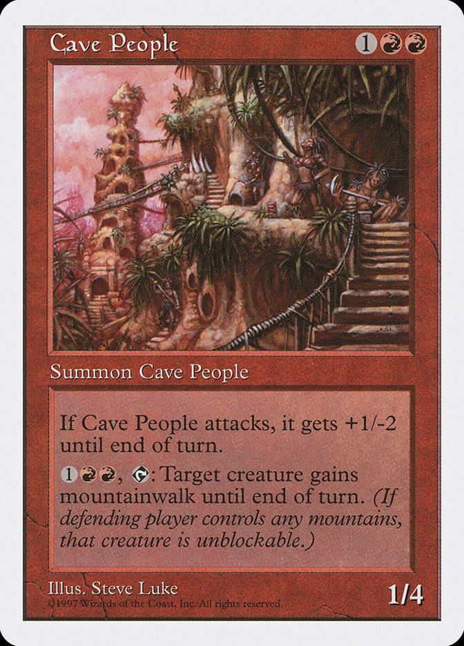 Cave People [Fifth Edition]
