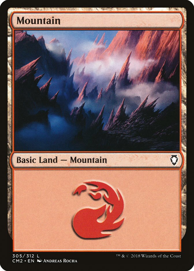 Mountain (305) [Commander Anthology Volume II]