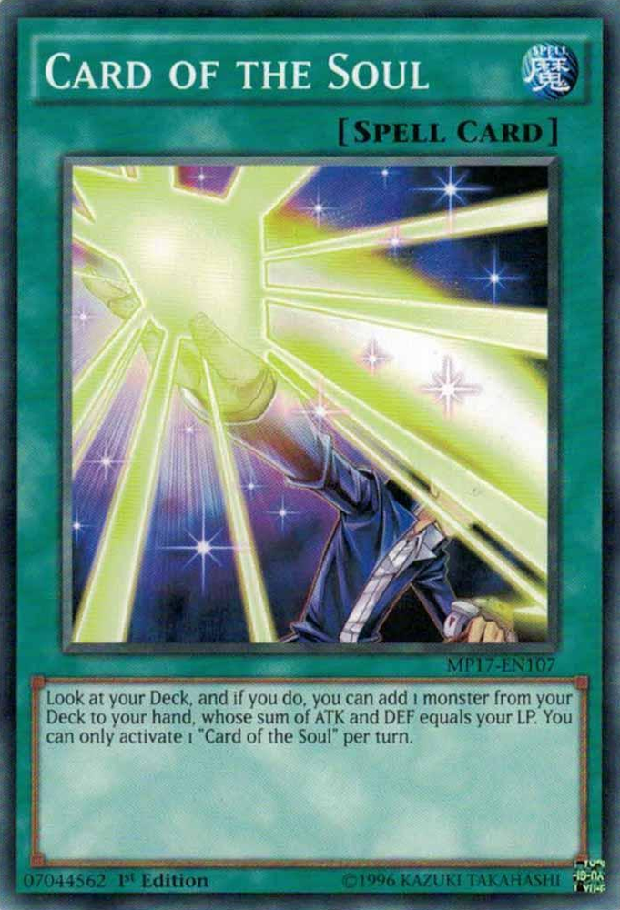 Card of the Soul [MP17-EN107] Common