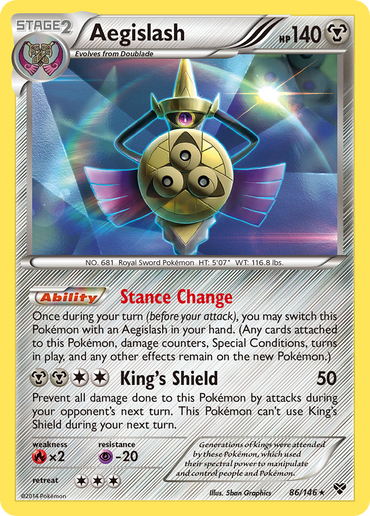 Aegislash (86/146) [XY: Base Set]