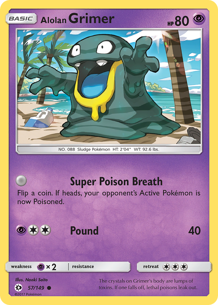 Alolan Grimer (57/149) [Sun & Moon: Base Set]