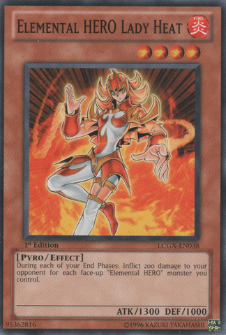 Elemental HERO Lady Heat [LCGX-EN038] Common