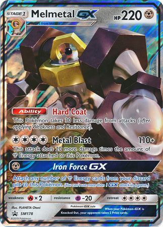 Melmetal GX (SM178) (Jumbo Card) [Sun & Moon: Black Star Promos]