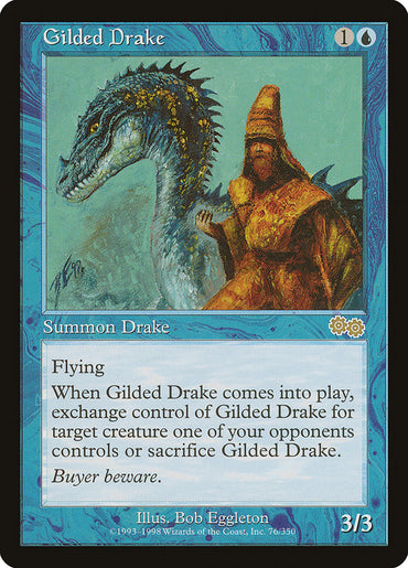 Gilded Drake [Urza's Saga]