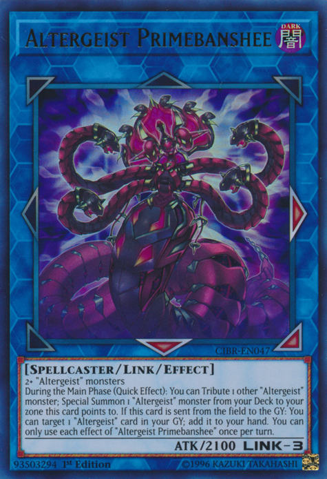 Altergeist Primebanshee [CIBR-EN047] Ultra Rare