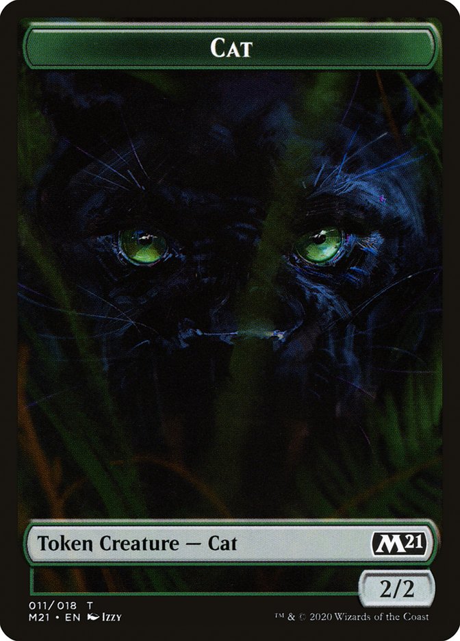 Cat Token (011/018) [Core Set 2021 Tokens]