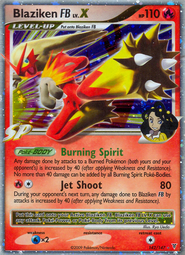 Pokemon Cards, Pokemon Card of the Day: Blaziken FB Lv. X (Supreme Victors   in 2023