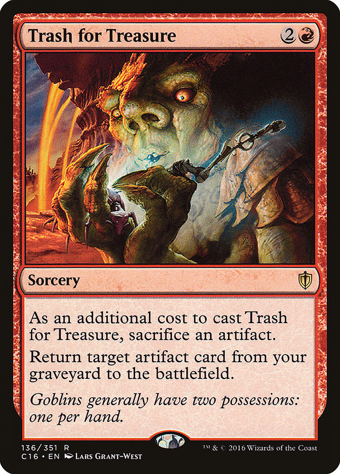 Trash for Treasure [Commander 2016]